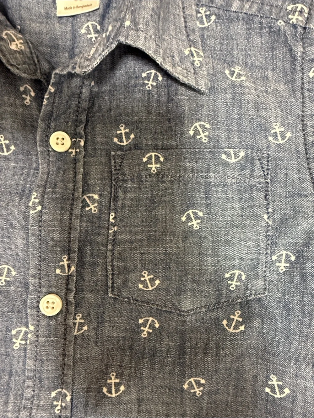Gymboree navy button